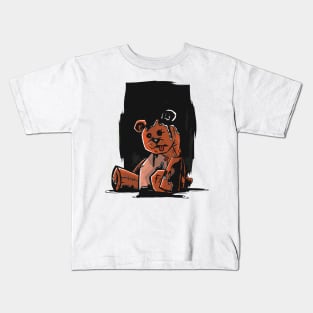 Dark Teddy bear Kids T-Shirt